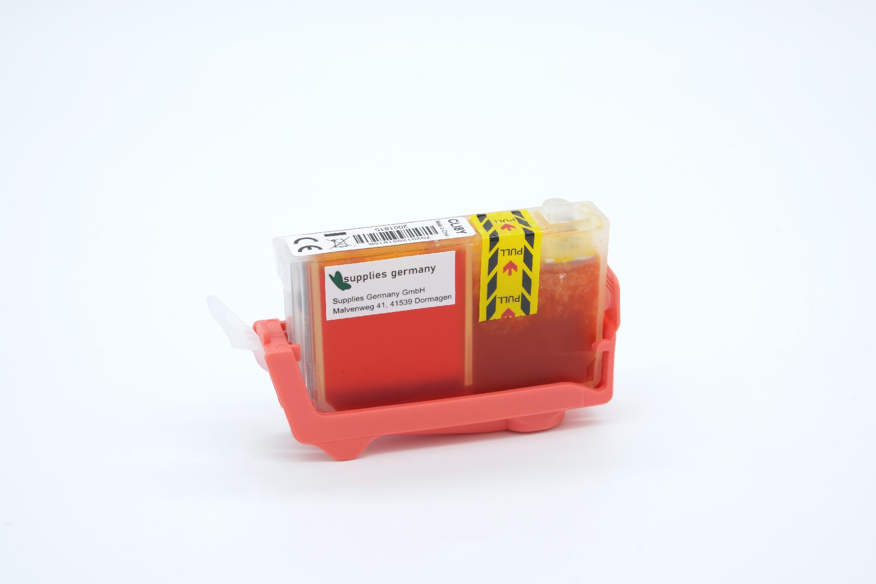 Alternativ Tinte Yellow für Canon / 0623B001 / 14ml / Chipversion