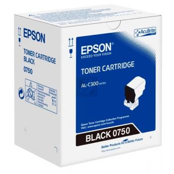 C13S050750 // 0750 / schwarz / original EPSON Toner schwarz / C13S050750 / 7300 S.