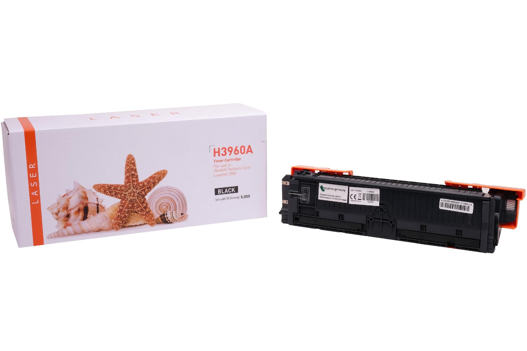 Alternativ Toner Black für HP / Q3960A / 122A / 5.000 Seiten