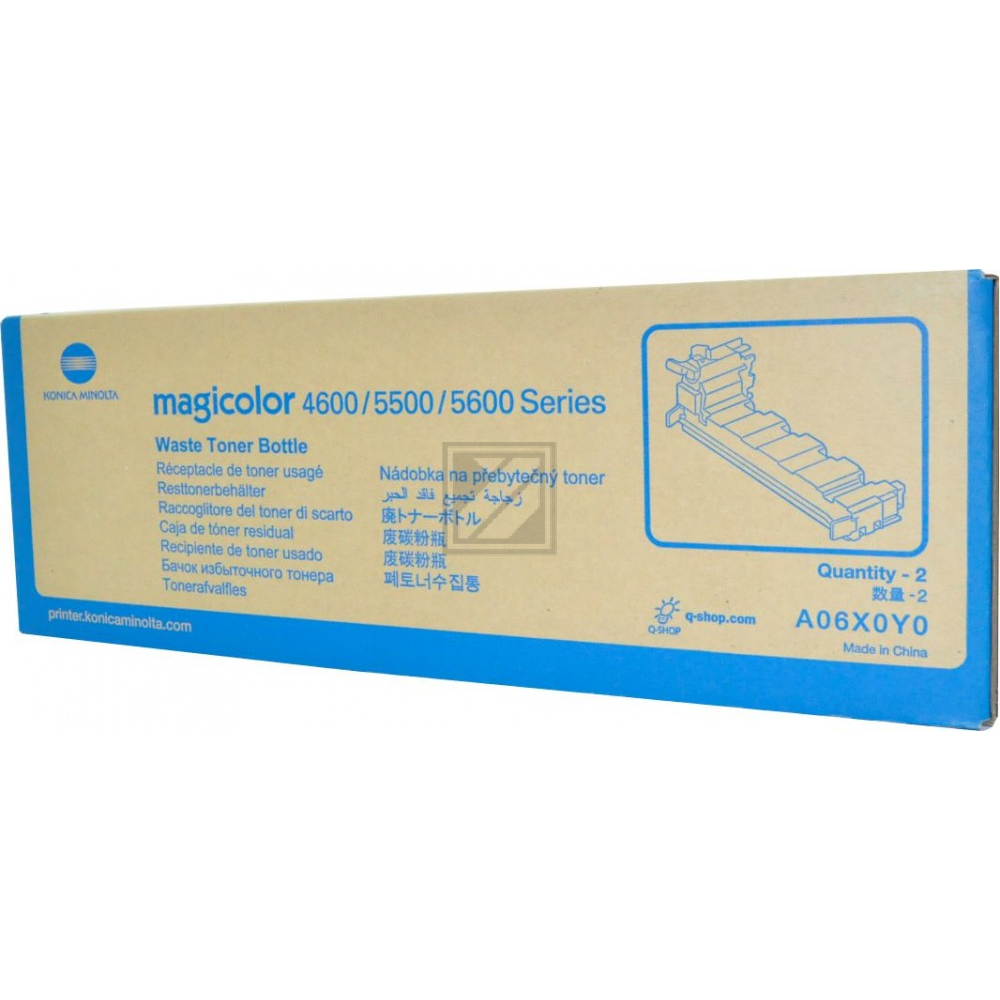 A06X0Y3 / original KONICAMIN Resttonerbehälter / A06X0Y3 / 36000 S.