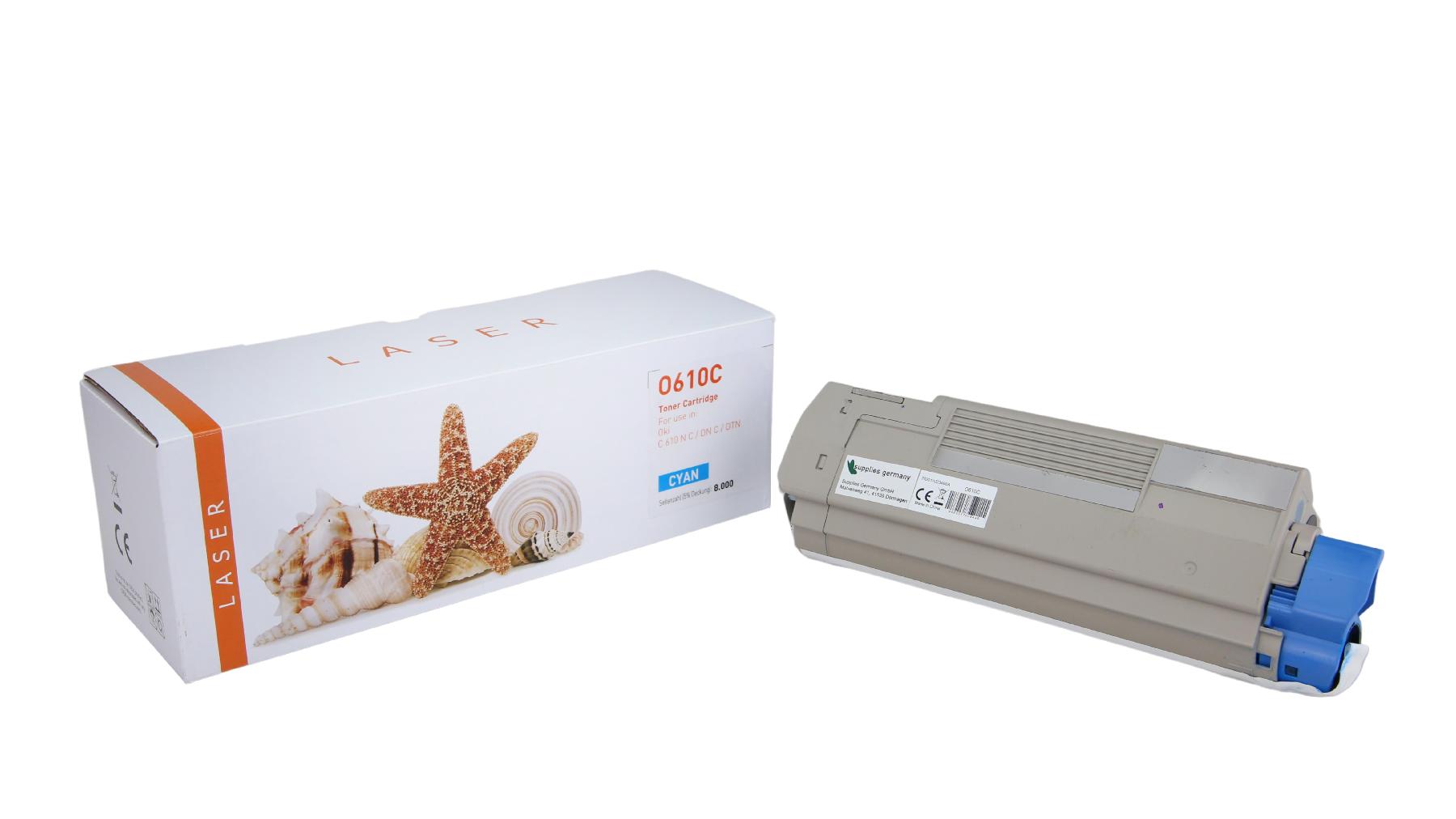Alternativ Toner Cyan für OKI / 44315307 / 8.000 Seiten