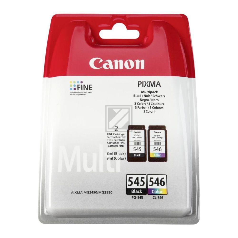 8287B008 // PG545CL546 / schwarz / original CANON Druckkopfpatrone Multipack / 8287B008 / 180 S.