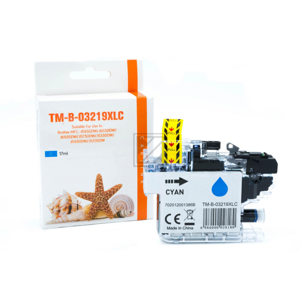 Alternativ Tinte Cyan für Brot / LC3219C / 17ml