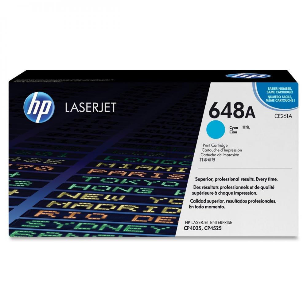 CE261A // 648A / cyan / original HP Toner cyan / CE261A / 11000 S.