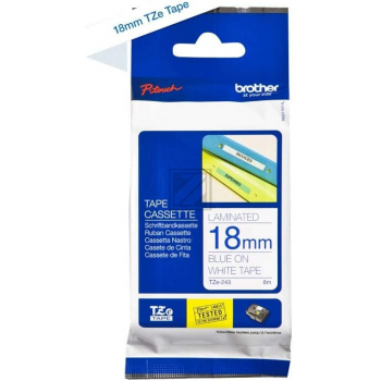 TZE243 / original BROTHER PTouch Farbband / TZE243