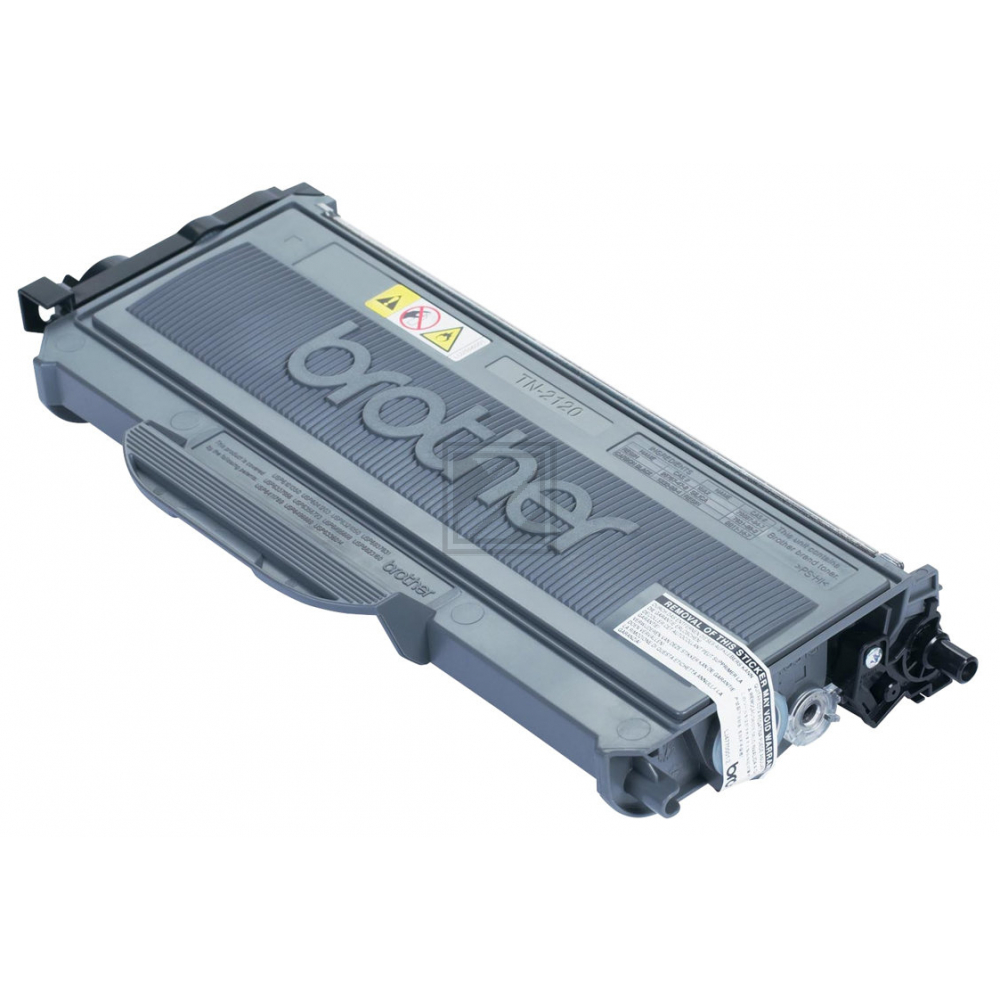 TN2120 / schwarz / original BROTHER Toner schwarz / TN2120 / 2600 S.