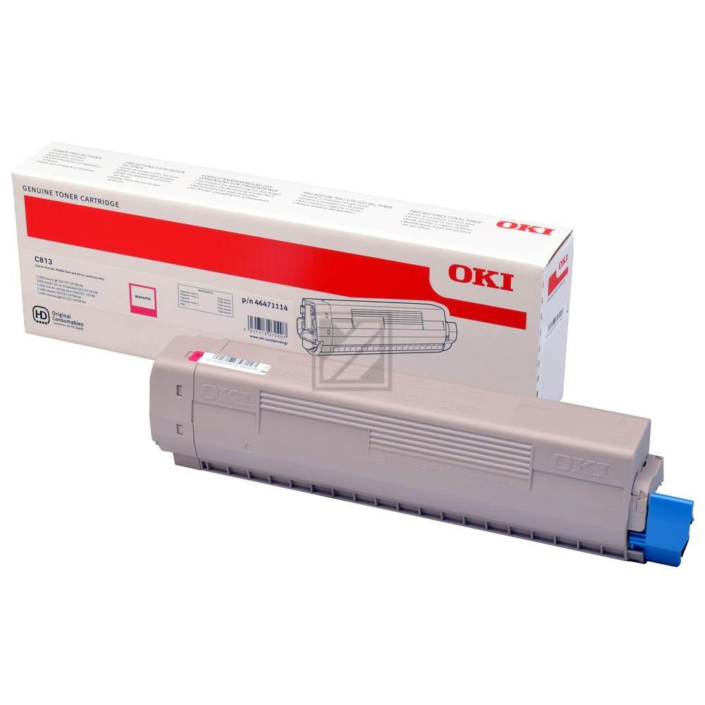 46471114 / magenta / original OKI Toner magenta / 46471114 / 5000 S.