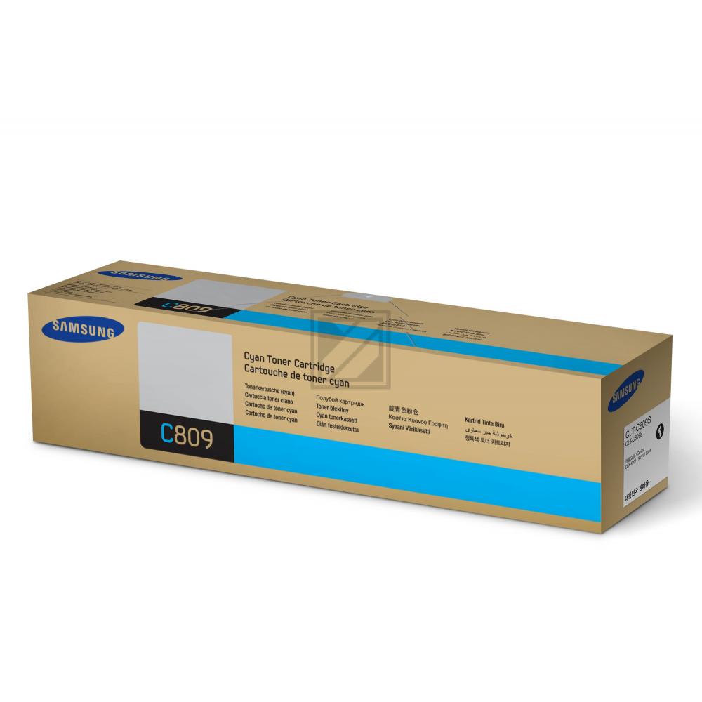 SS567A // CLTC809S / original SAMSUNG Toner cyan / SS567A / 15000 S.