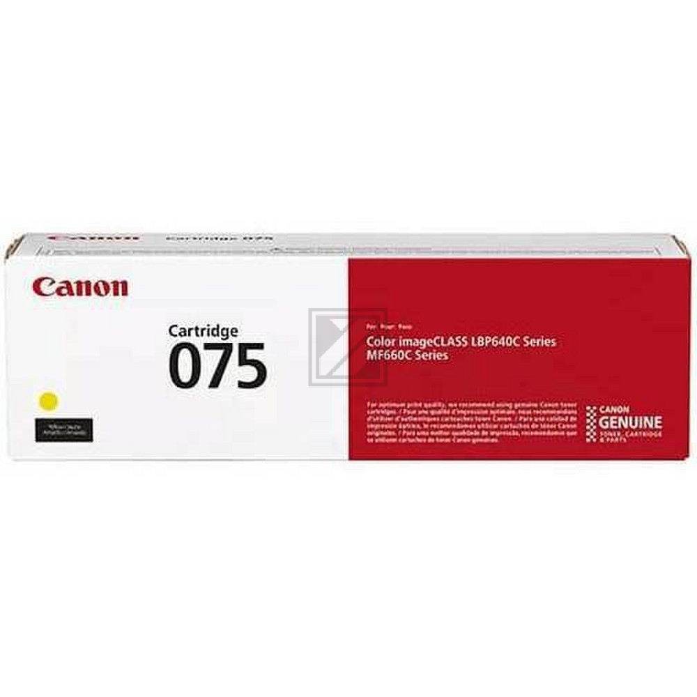 6362C002 // 075 / gelb / original Canon Toner gelb / 6362C002 / 1300 S.