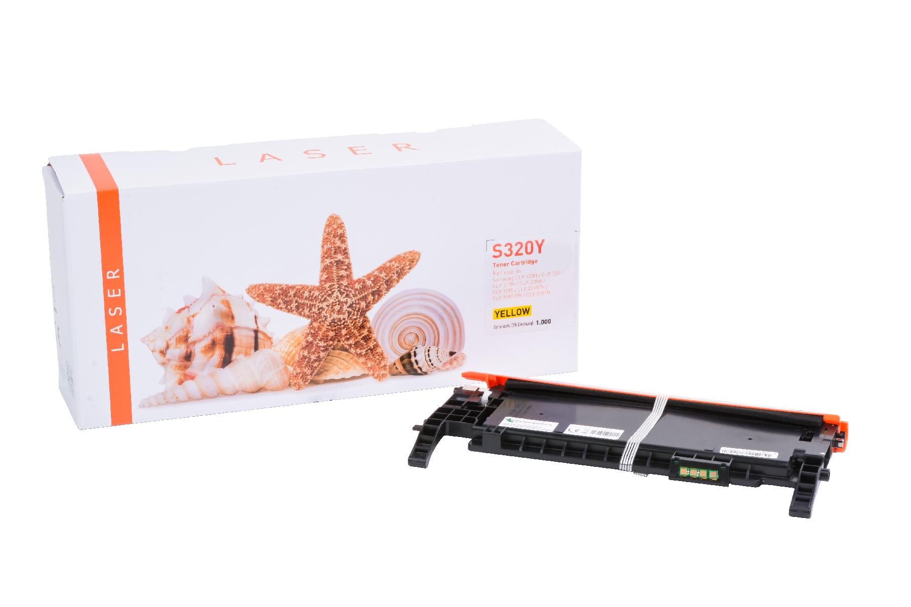 Alternativ Toner Yellow für Samsung  / CLTY4072S/ELS / 1.000 Seiten