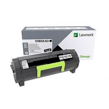 51B0XA0 / schwarz / original LEXMARK Toner schwarz / 51B0XA0 / 20000 S.