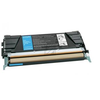 C5200CS / cyan / original LEXMARK Toner cyan / C5200CS / 1500 S.