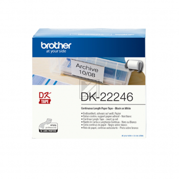 DK22246 / original BROTHER PTouch Etiketten / DK22246