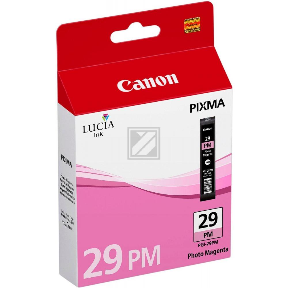 4877B001 // PGI29PM / magenta / original CANON Tintenpatrone magenta hell / 4877B001 / 228 S. / 36.00 ml