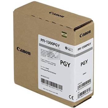 0818C001 // PFI1300PGY / original CANON Tintenpatrone grau / 0818C001 / 330.00 ml