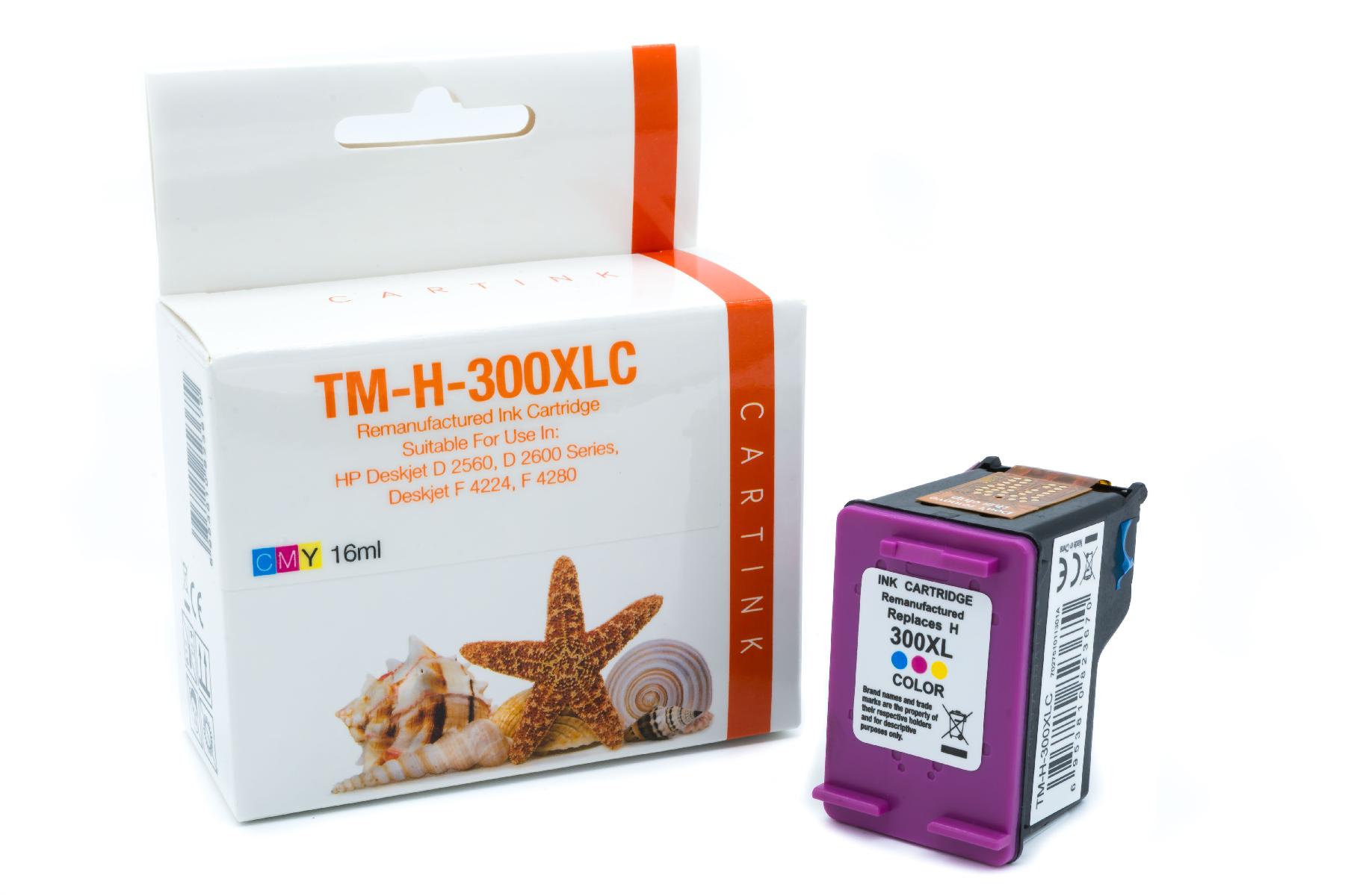 Refill Tinte Color für HP / CC644EE / 18ml