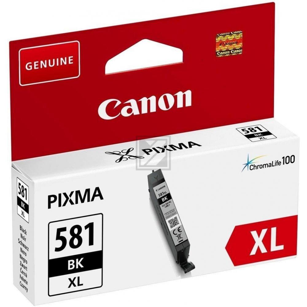 2052C001 // CLI581BKXL / schwarz / original CANON Tintenpatrone schwarz / 2052C001 / 3120 S. / 8.30 ml