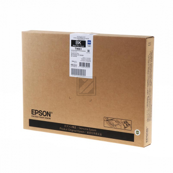 C13T966140 // T9661 / original EPSON Tintenpatrone schwarz / C13T966140 / 40000 S.