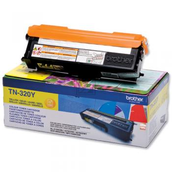 TN320Y / gelb / original BROTHER Toner gelb / TN320Y / 1500 S.
