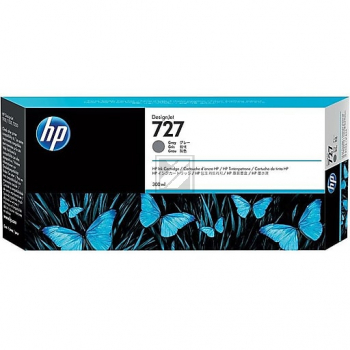 F9J80A // 727 / original HP Tintenpatrone grau / F9J80A / 300.00 ml