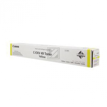 8527B002 // CEXV 49 / original / Toner yellow / 8527B002 // 19.000 Seiten