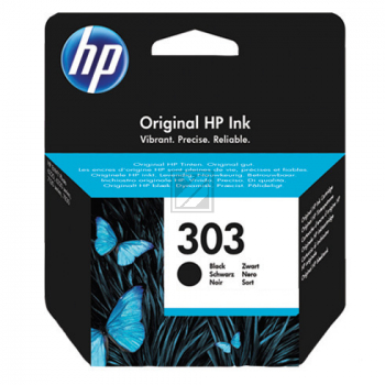 T6N02AE301 // 303 / schwarz / original HP Druckkopfpatrone schwarz / T6N02AE301 / 200 S. / 4.00 ml