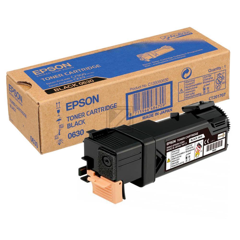 C13S050630 // 0630 / schwarz / original EPSON Toner schwarz / C13S050630 / 3000 S.