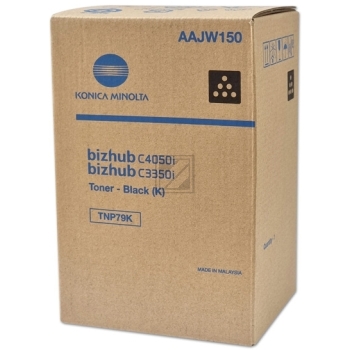 AAJW150 // TNP79K / original KONICAMIN Toner schwarz / AAJW150 / 13000 S.