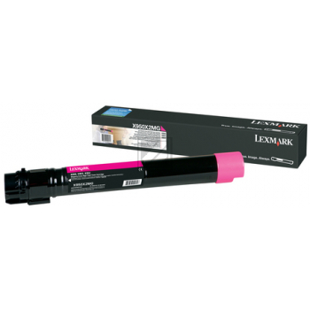 X950X2MG / magenta / original LEXMARK Toner magenta / X950X2MG / 22000 S.