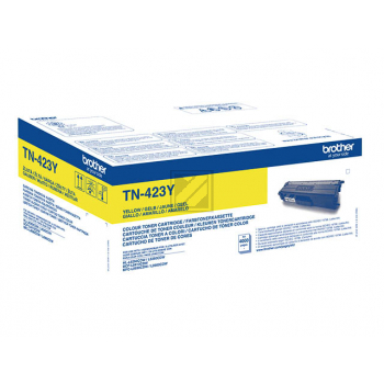 TN423Y Original Toner Yellow für Brother HL8260CD / TN423Y / 4.000 Seiten