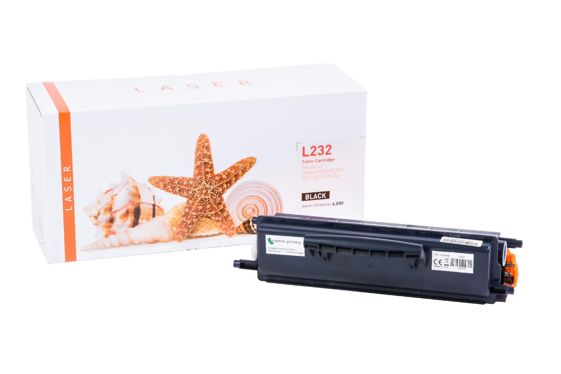 Alternativ Toner Black für Lexmark  / 24016SE / 6.000 Seiten