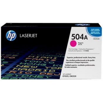 CE253A // 504A / magenta / original HP Toner magenta / CE253A / 7000 S.