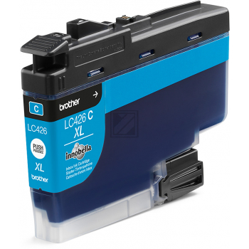 LC426XLC / cyan / original BROTHER Tintenpatrone cyan / LC426XLC / 5000 S.