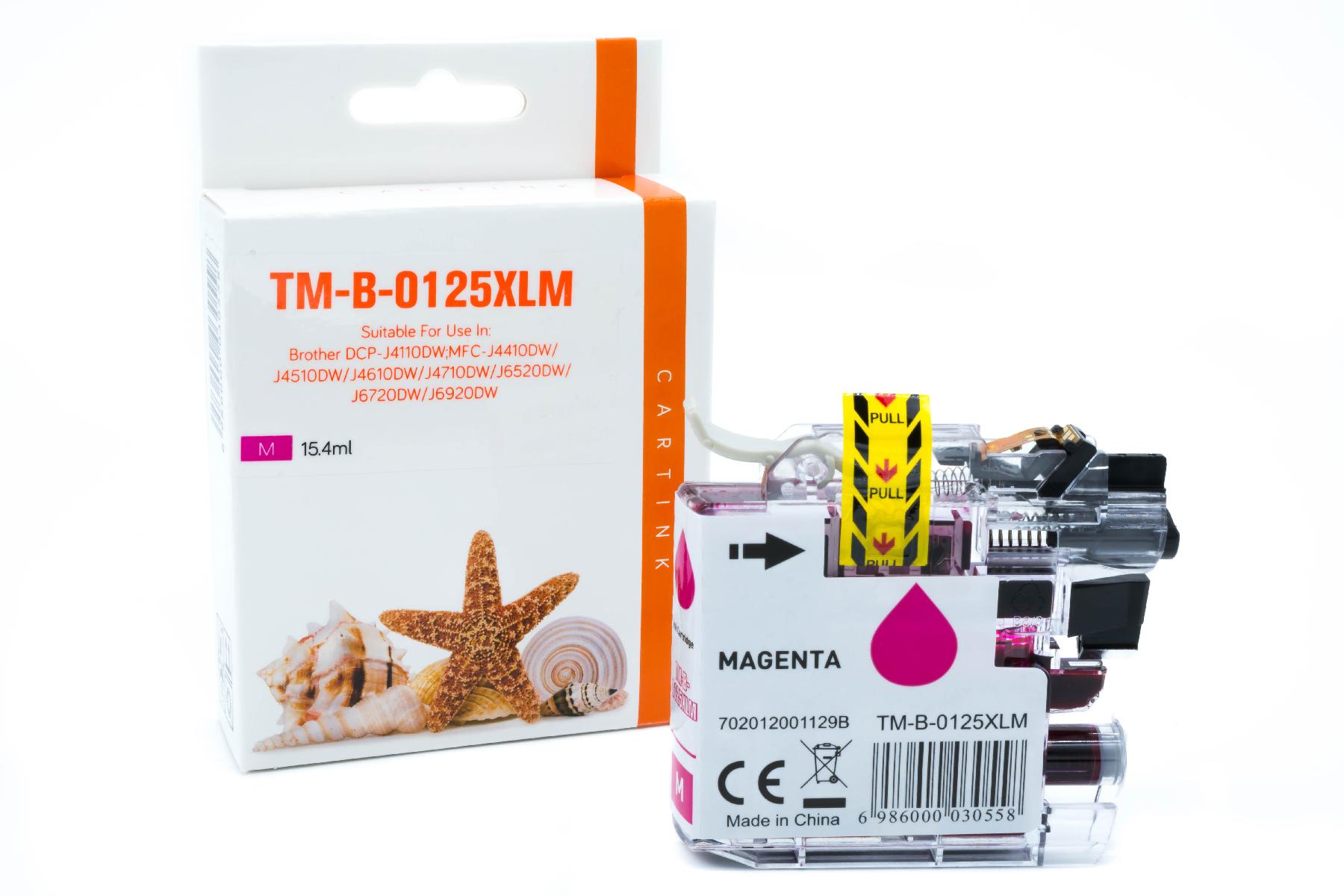Alternativ Tinte Magenta für / LC125XLM / 15ml