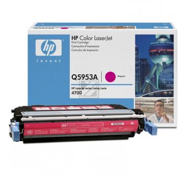 Q5953A // 643A / magenta / original HP Toner magenta / Q5953A / 10000 S.