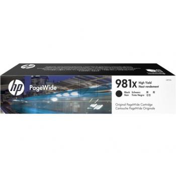 L0R12A // 981X / schwarz / original HP Tintenpatrone schwarz / L0R12A / 11000 S. / 194.00 ml