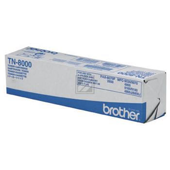 TN8000 / schwarz / original BROTHER Toner schwarz / TN8000 / 2200 S.