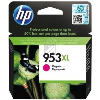 F6U17AE // 953XL / magenta / original HP Tintenpatrone magenta / F6U17AE / 1450 S. / 18.50 ml