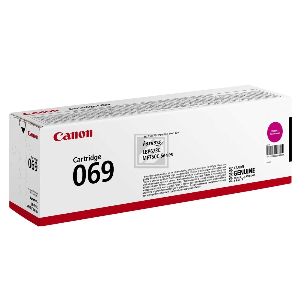 5092C002 // 069 / magenta / original CANON Toner magenta / 5092C002 / 1900 S.