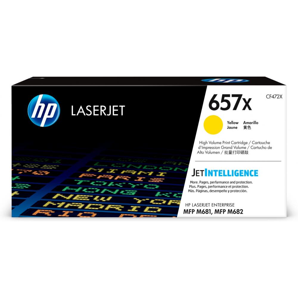 CF472X // 657X / gelb / original HP Toner gelb / CF472X / 23000 S.