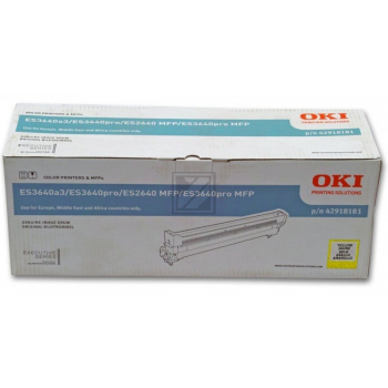 42918181 / gelb / original OKI Drum Kit / 42918181 / 30000 S.