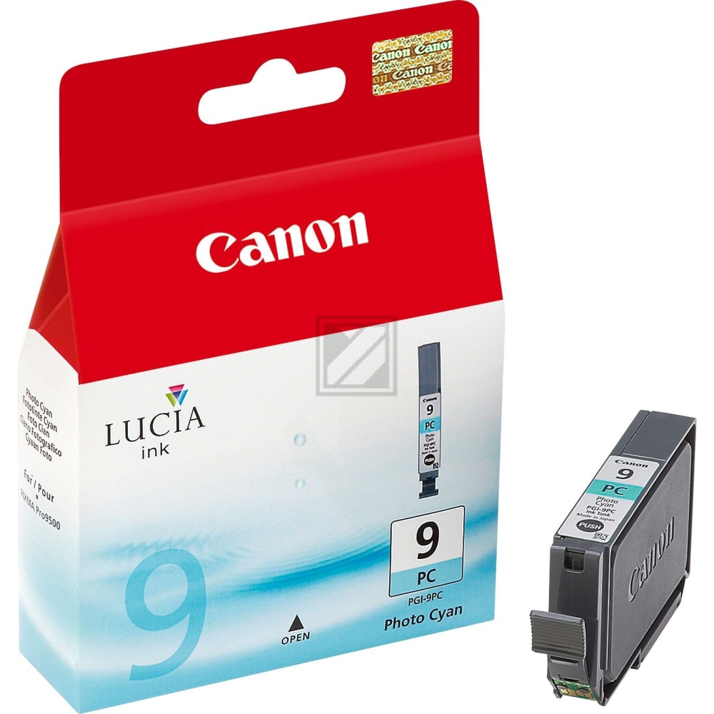 1038B001 // PGI9PC / cyan / original CANON Tintenpatrone cyan hell / 1038B001 / 1150 S. / 14.00 ml
