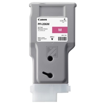 5305B001 // PFI206M / magenta / original CANON Tintenpatrone magenta / 5305B001 / 300.00 ml