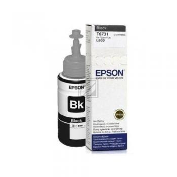 C13T67314A // T6731 / schwarz / original EPSON Tintenflasche schwarz / C13T67314A / 1800 S. / 70.00 ml