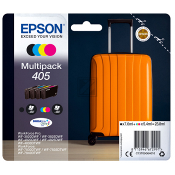 C13T05G64010 // 405 / original EPSON Tintenpatrone MultiPack / C13T05G64010 / 1250 S. / 23.80 ml