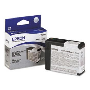 C13T580900 // T5809 / schwarz / original EPSON Tintenpatrone schwarz hell hell / C13T580900 / 80.00 ml