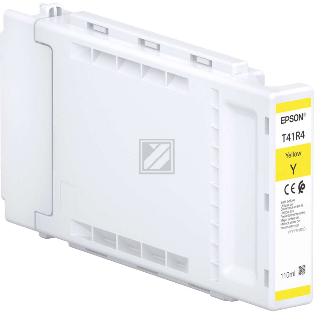 C13T41R440 // T41R4 / gelb / original EPSON Tintenpatrone gelb / C13T41R440 / 110.00 ml