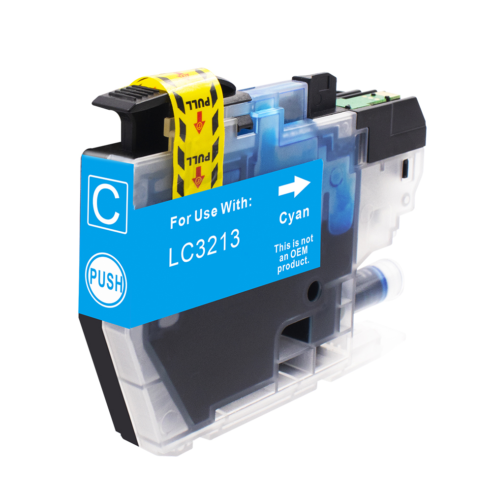 Alternativ Tinte Cyan für Brother / LC3213C / 400 Seiten