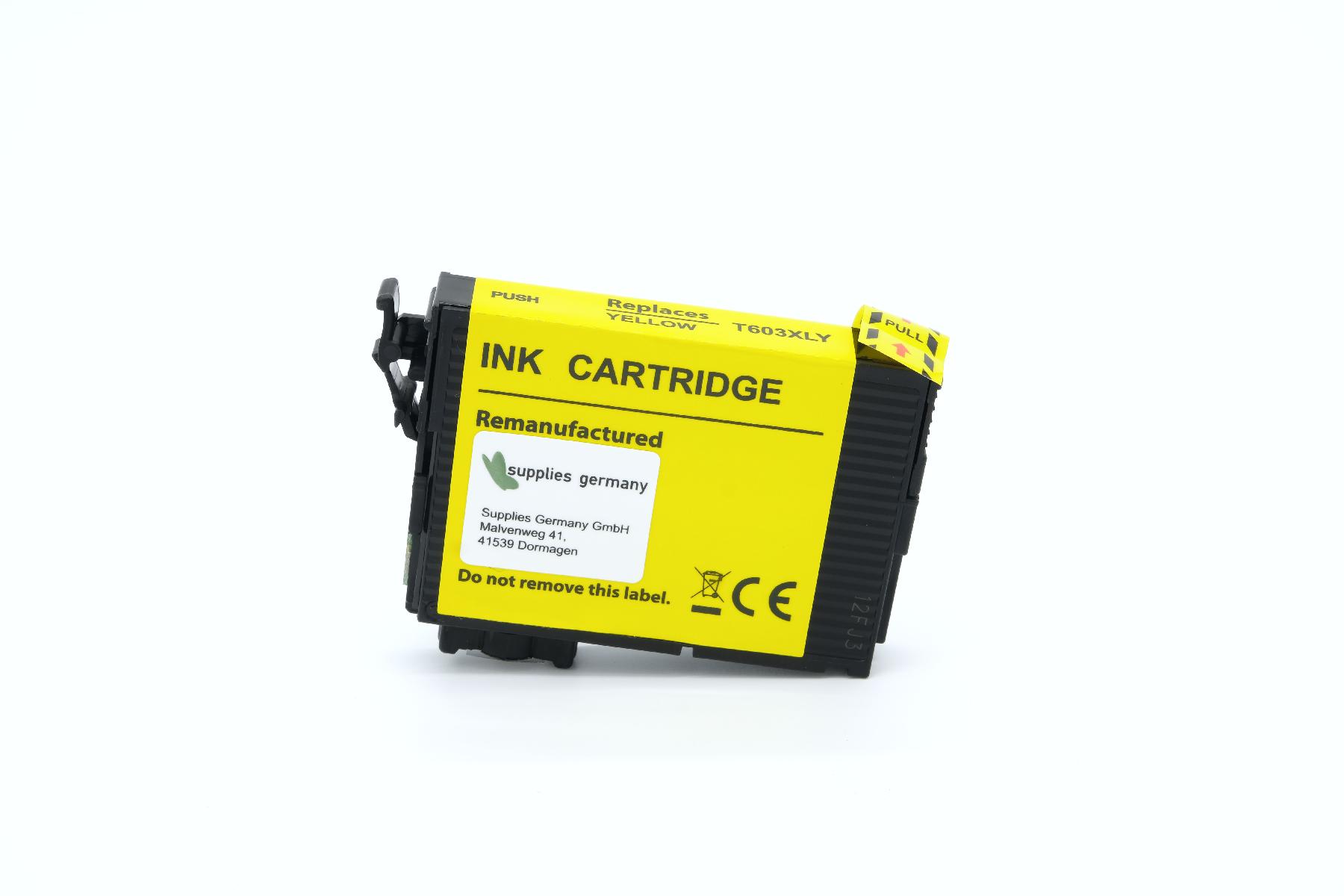 Alternativ Tinte Yellow für Epson / C13T03A44010 / 9ml / 350 Seiten
