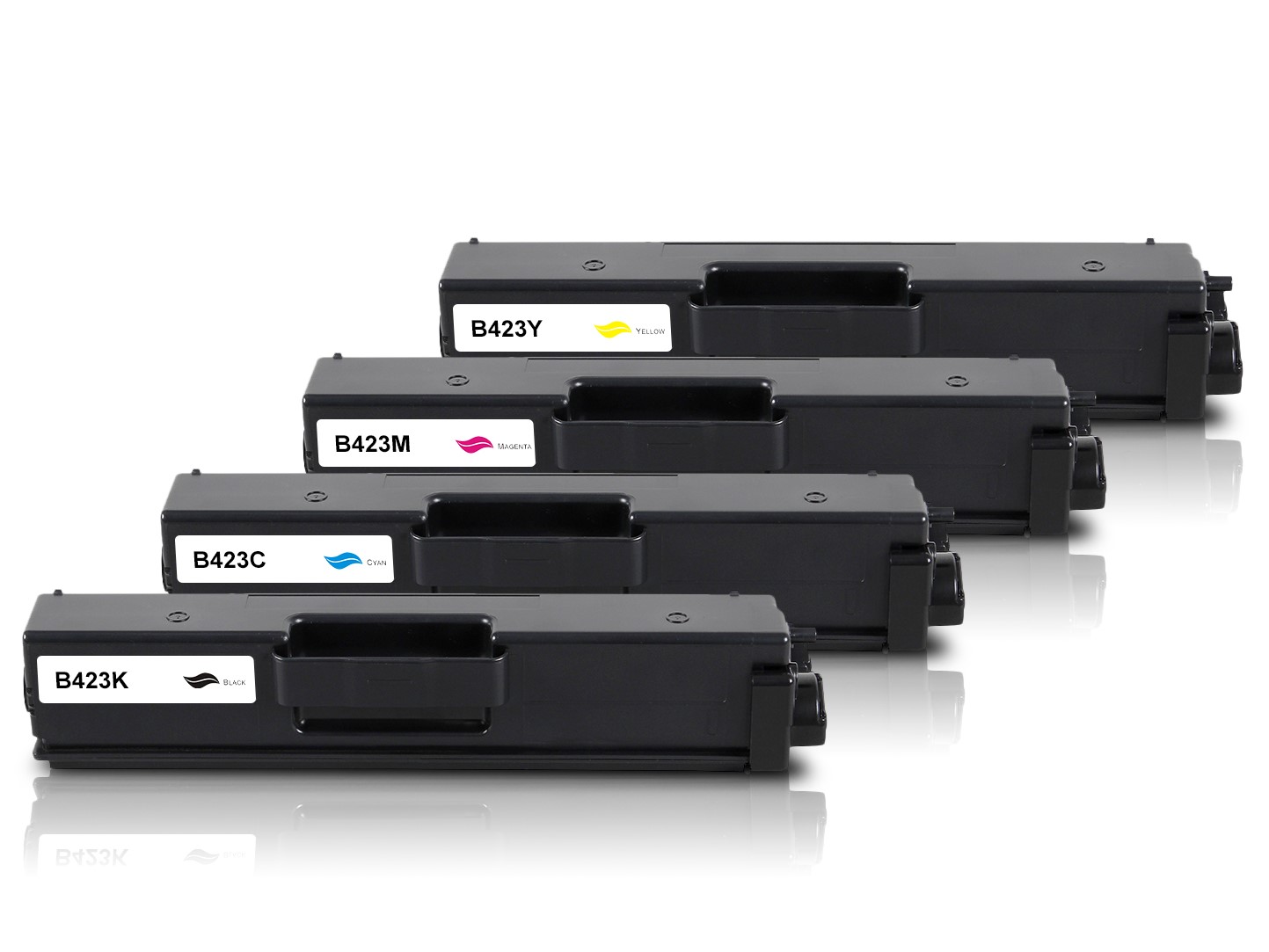 Alternativ Toner Rainbowkit für Brothe / TN423 /BK6.500 /CMY4.000 Seiten